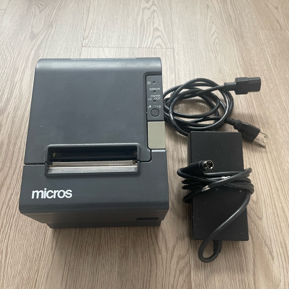 Epson TM-T88V Thermal Receipt Printer IDN Interface Micros w. IDN Cable